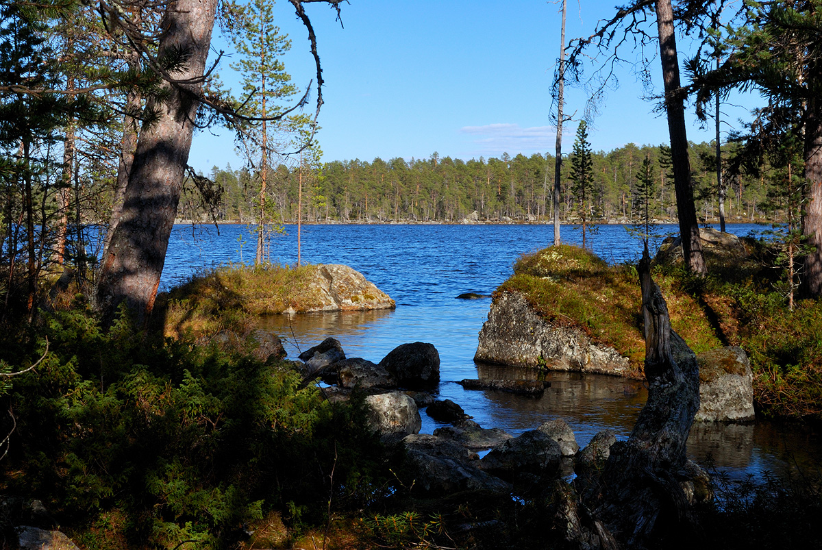On the way to Pilpajärvi .. On the way to Pilpajärvi ..